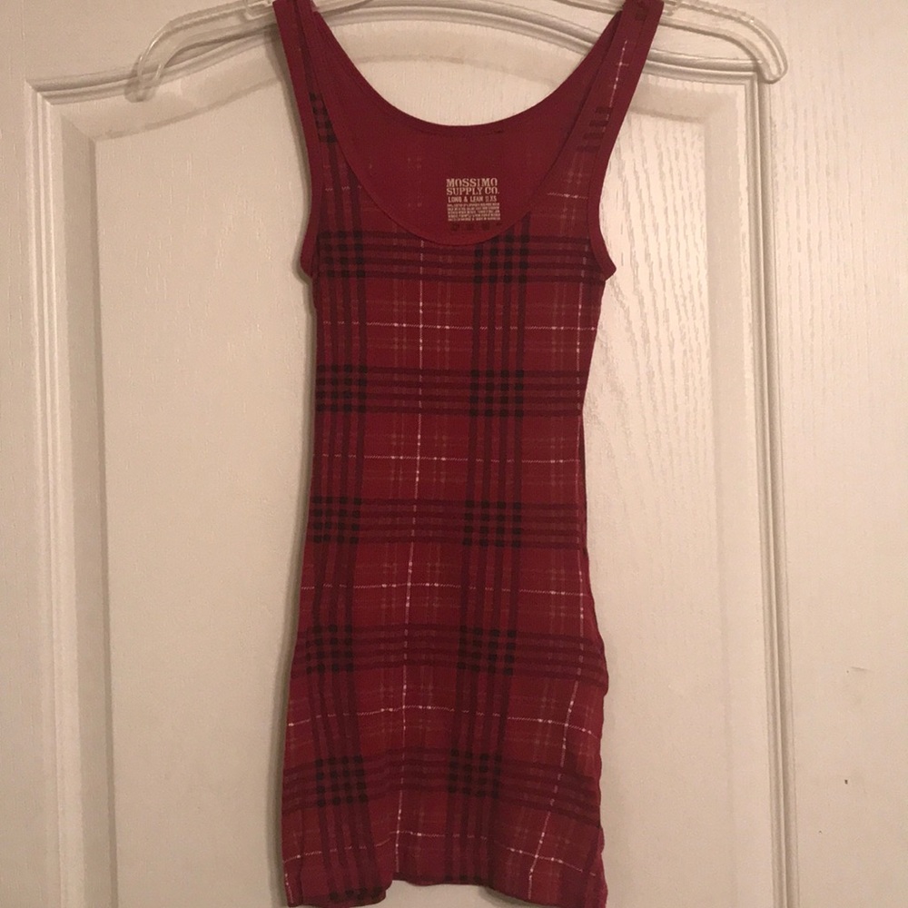 ✖️MOSSIMO PLAID TANK✖️